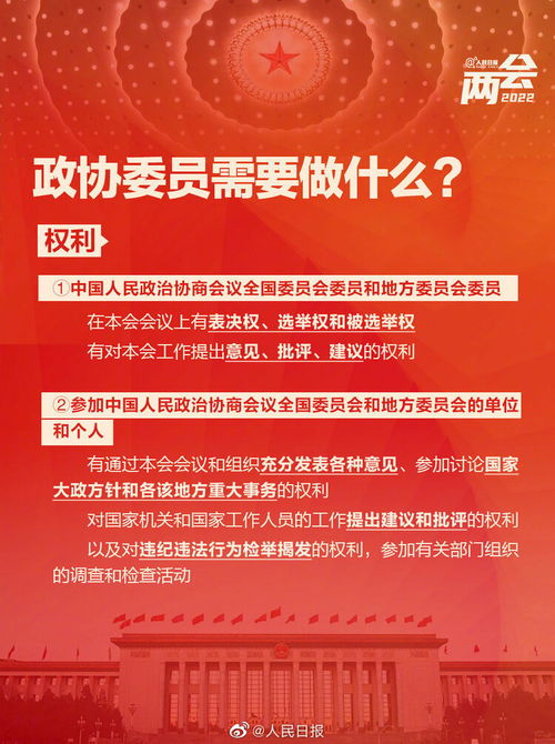 全国政协会议议程来了 全国政协会议议程来了