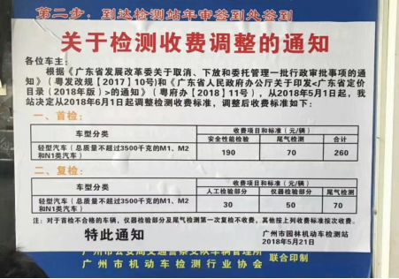 广州汽车年审费用多少