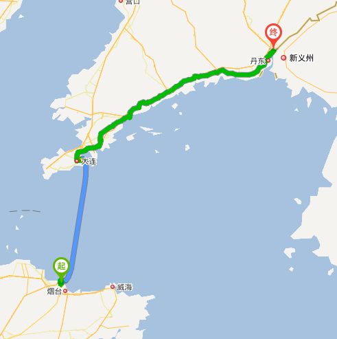 东阿到烟台汽车多少公里