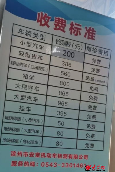 汽车检验需要多少钱 汽车检验需要多少钱